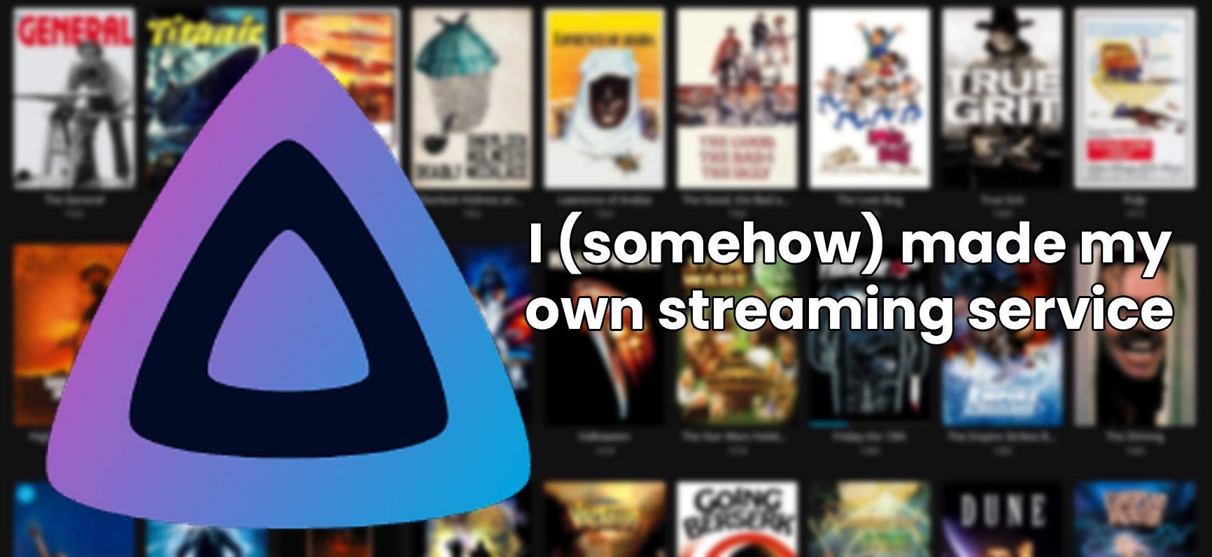 I (somehow) built my own streaming service.