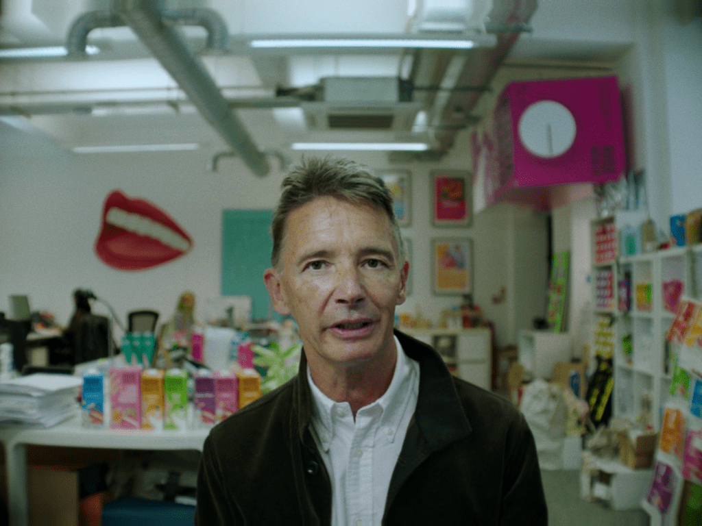 screenshot of Tim Smith, CEO of a company called Rude Health and the closest thing to a villain The Golden Spurtle has